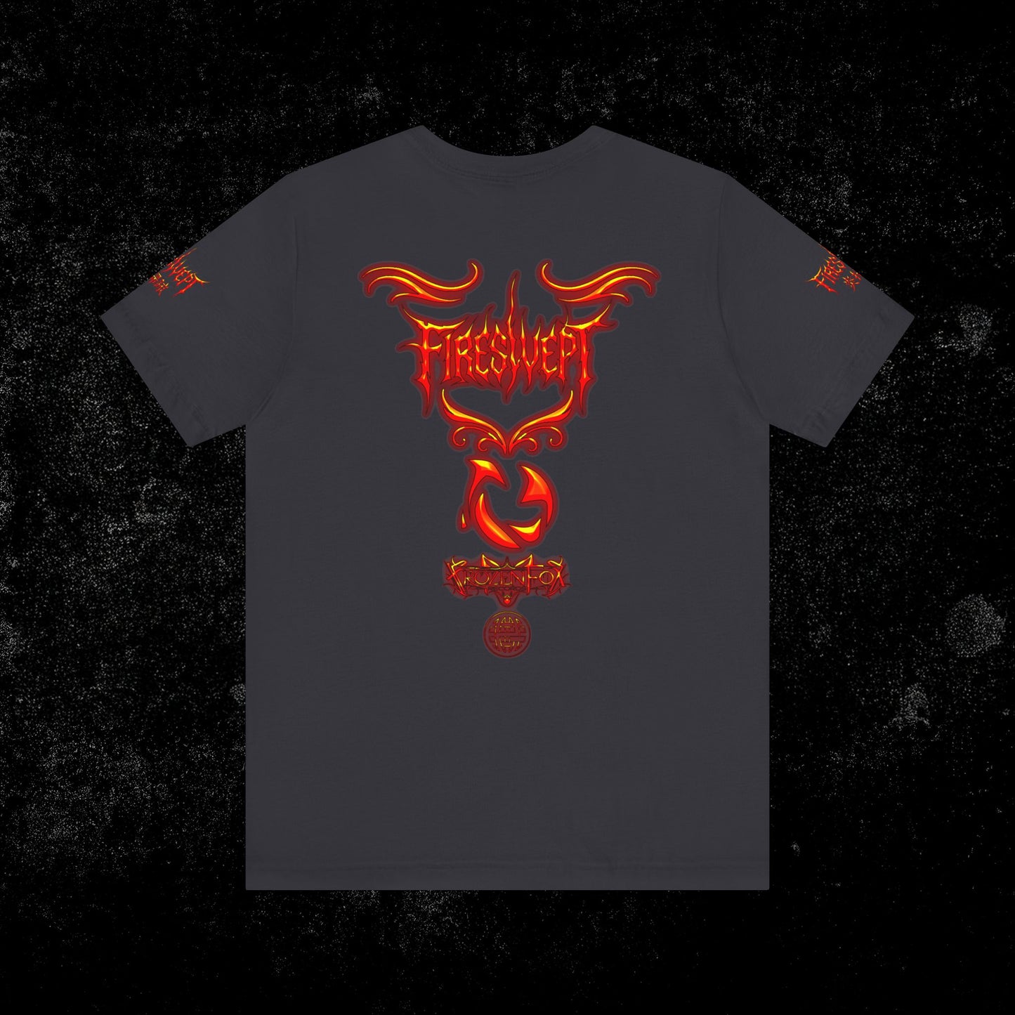Fireswept Promo Jersey Tee (Limited Edition) — Phoenix Artistrys x Electrostep Network x Frozen Fox Records LLC