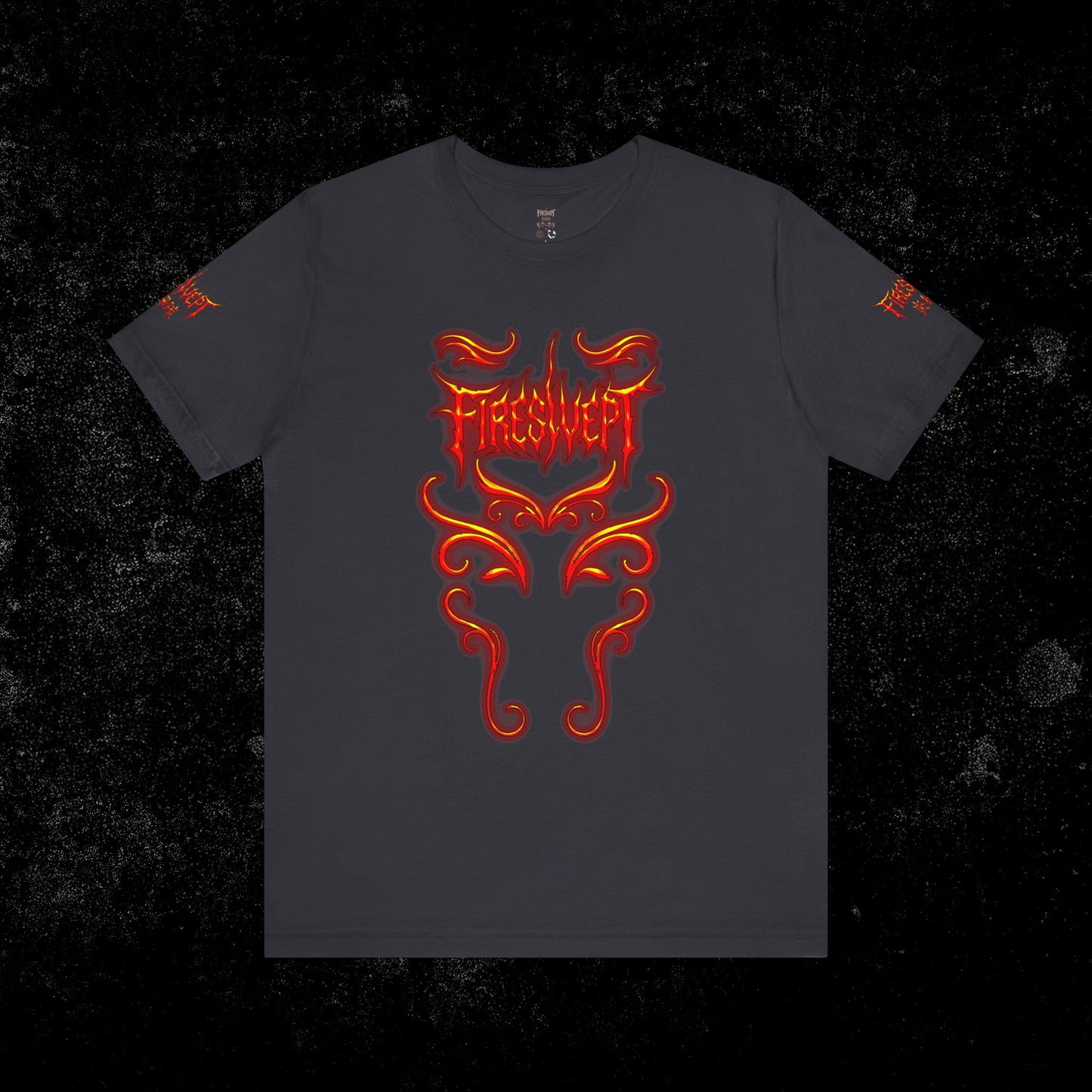 Fireswept Promo Jersey Tee (Limited Edition) — Phoenix Artistrys x Electrostep Network x Frozen Fox Records LLC