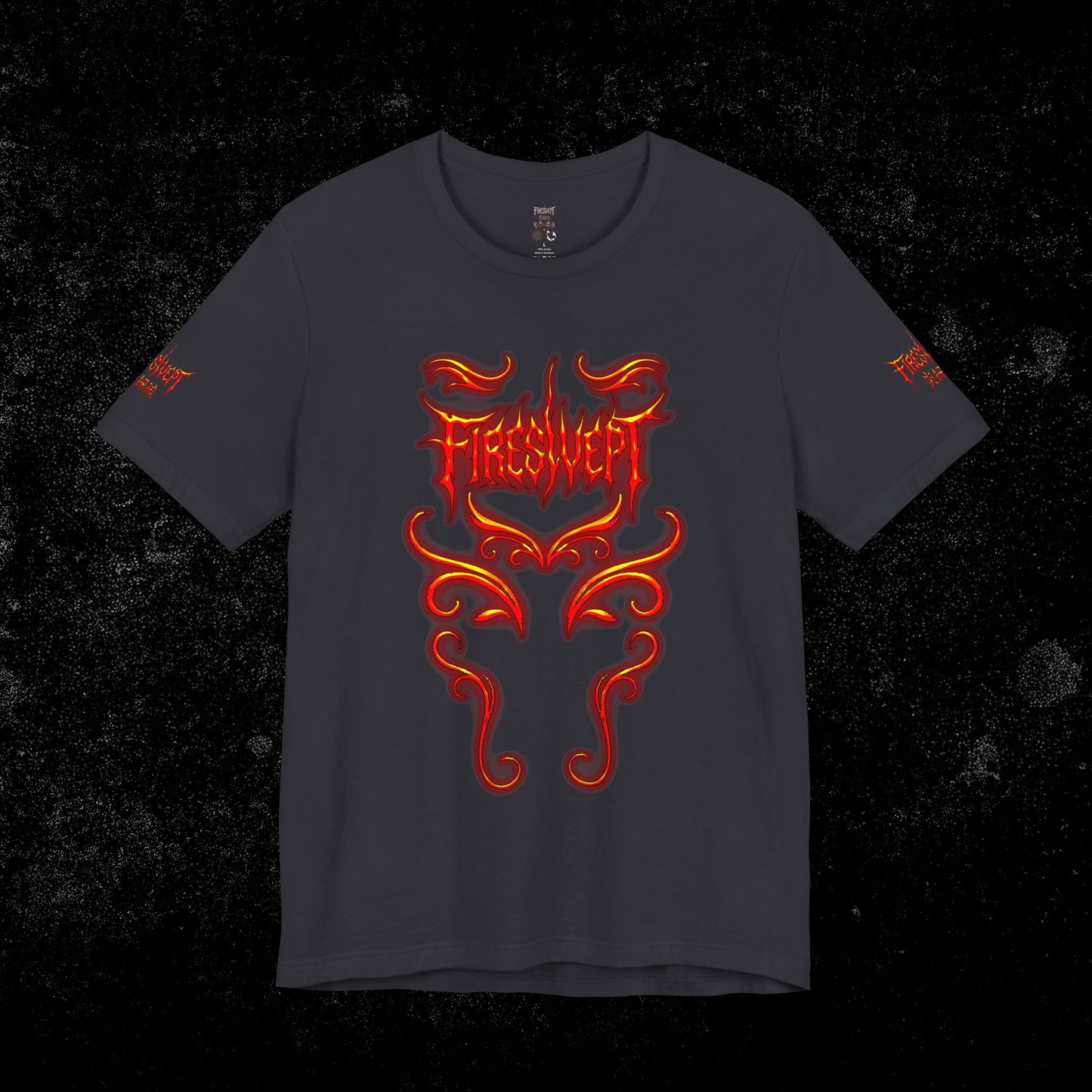 Fireswept Promo Jersey Tee (Limited Edition) — Phoenix Artistrys x Electrostep Network x Frozen Fox Records LLC