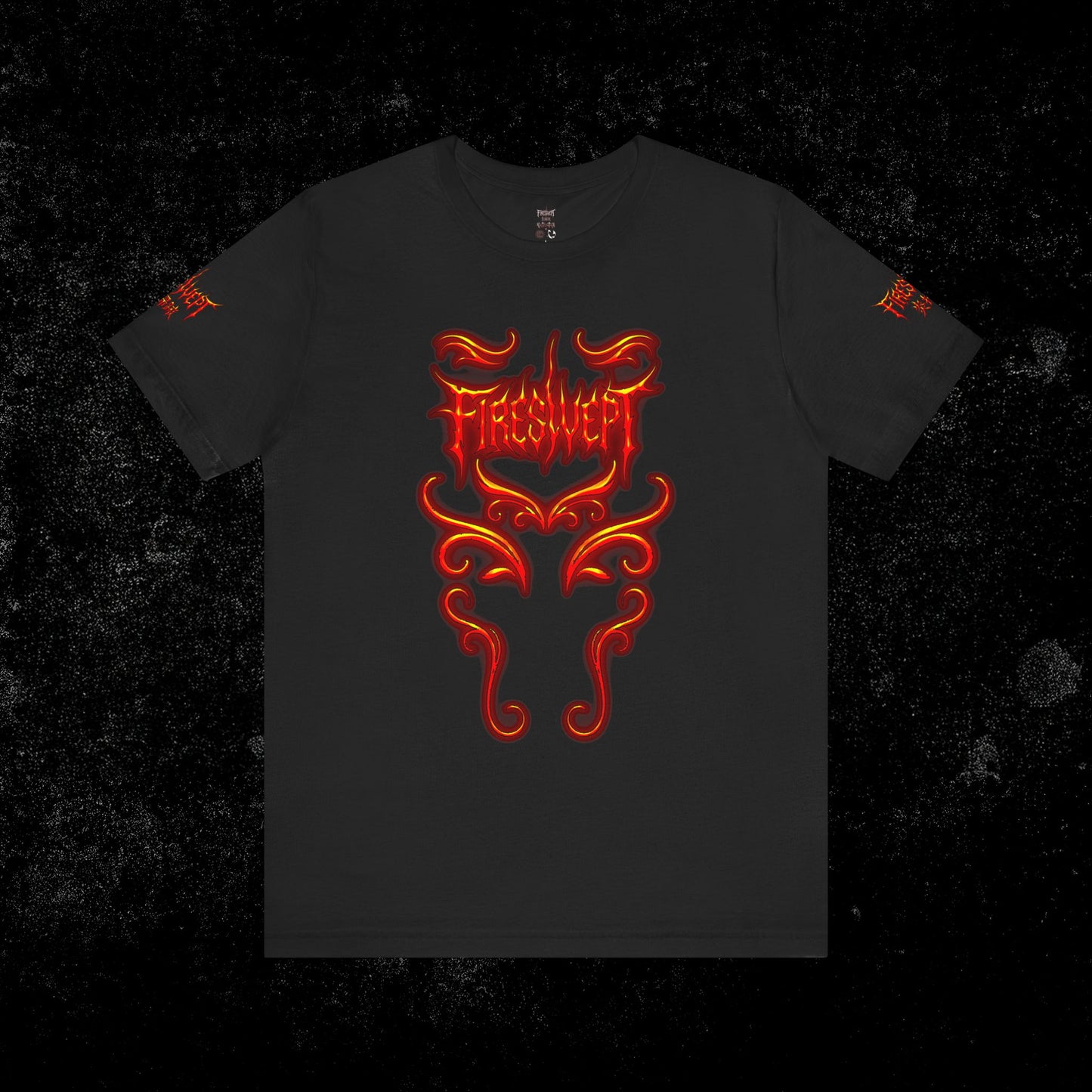 Fireswept Promo Jersey Tee (Limited Edition) — Phoenix Artistrys x Electrostep Network x Frozen Fox Records LLC