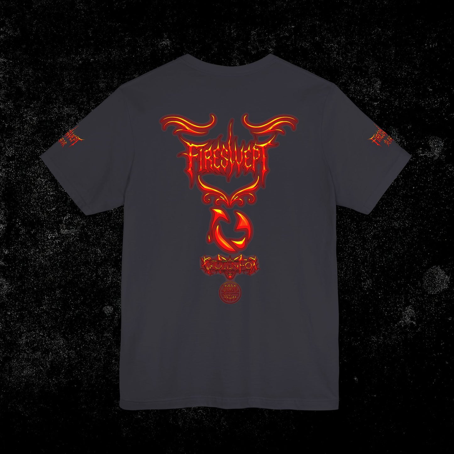 Fireswept Promo Jersey Tee (Limited Edition) — Phoenix Artistrys x Electrostep Network x Frozen Fox Records LLC