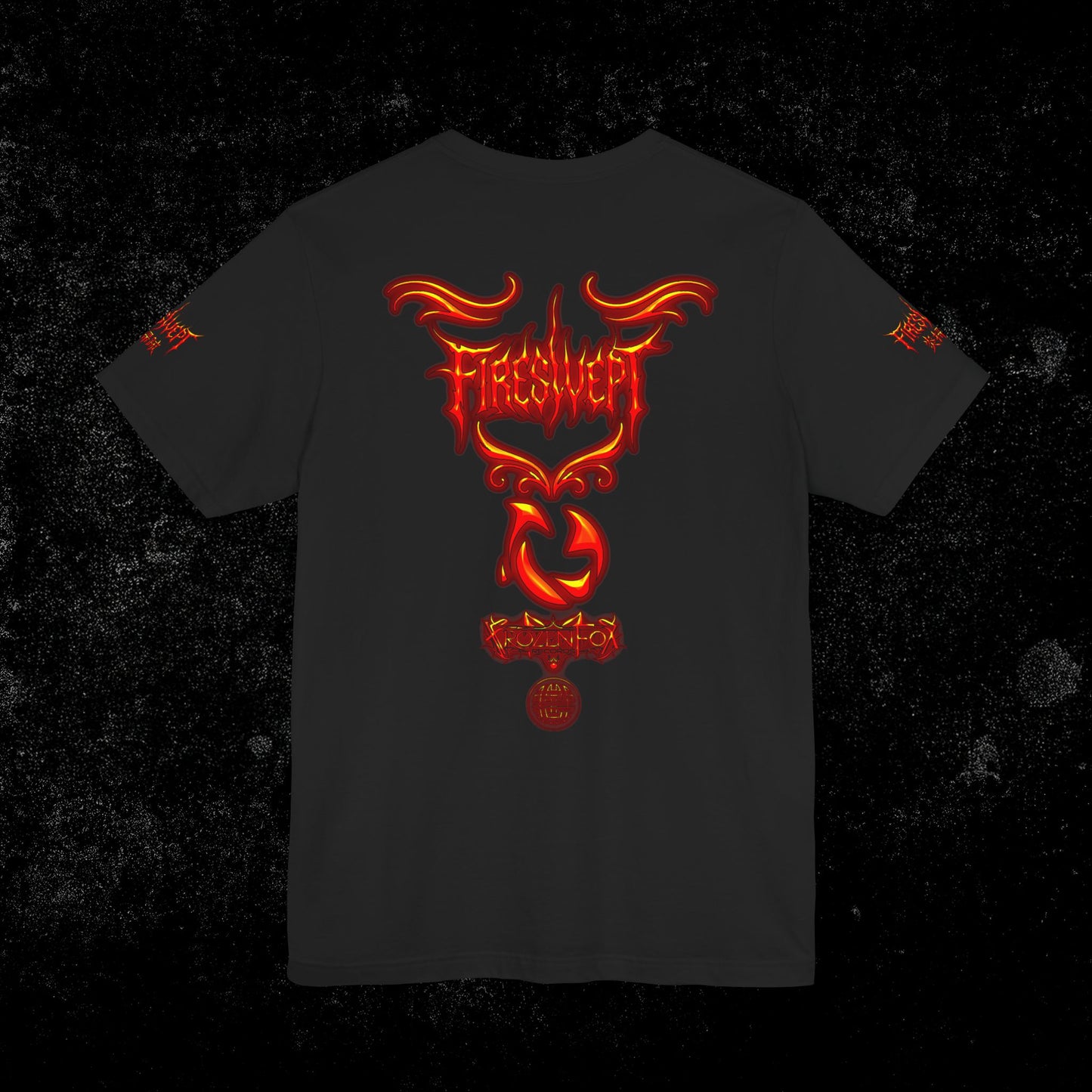 Fireswept Promo Jersey Tee (Limited Edition) — Phoenix Artistrys x Electrostep Network x Frozen Fox Records LLC